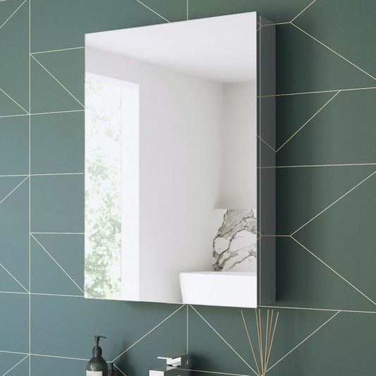 Belluxury® Premium Bathroom Cabinet with Mirror/202 Stainless Steel Mirror Cabinet for Wash Basin/Bathroom Shelf for Wall with Mirror