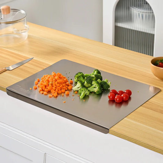 Stainless Steel Counter Top Chopping Board