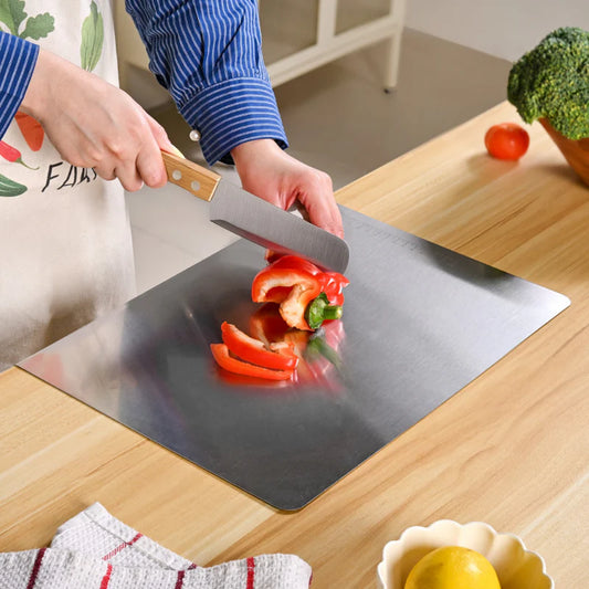 Stainless Steel Counter Top Chopping Board