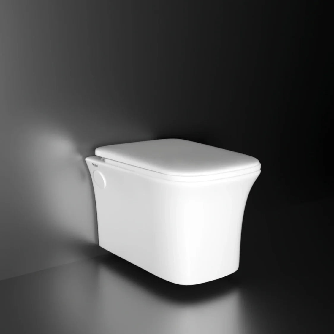 Crystal Wall-Hung Western Commode