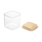 Belluxury™ Premium Airtight Glass Storage Jar with Natural Bamboo Lid - 270ml | Kitchen & Pantry Organizer
