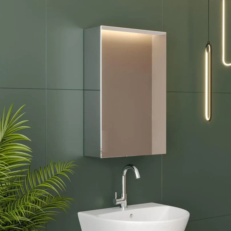 Belluxury® Premium Bathroom Cabinet with Mirror/202 Stainless Steel Mirror Cabinet for Wash Basin/Bathroom Shelf for Wall with Mirror