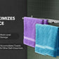 DUAL FOLDING TOWEL RACK | Premium Grade Stainless Steel Dual Folding Towel Rack/Towel Holder/Towel Stand/Accessories For Bathroom and Kitchen | (24 Inches)